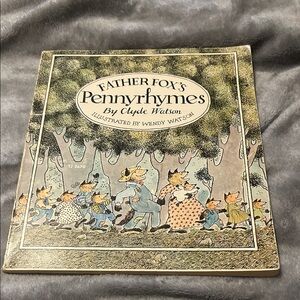 Father Fox’s Pennyrhymes By Clyde Watson, Paperback, 1971